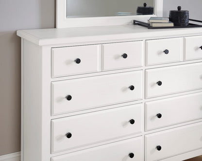Vaughan Bassett - Cool Farmhouse - Dresser - 8 Drwr - Soft White - 804-002  view 4