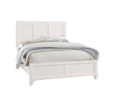 Vaughan Bassett - Cool Farmhouse - King Panel Bed - Soft White - 804-667-766-922-MS1  view 1