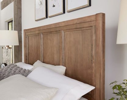 Vaughan Bassett - Cool Farmhouse - King Panel Bed W/ Storage Footboard - Natural - 800-667-066B-502-666  view 2