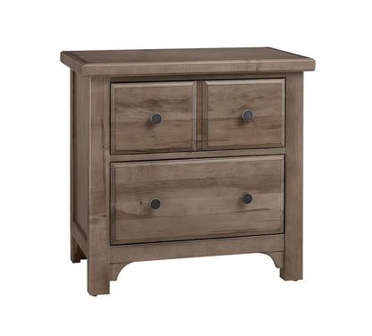 Vaughan Bassett - Cool Farmhouse - Night Stand - 2 Drwr - Grey - 801-227  view 1