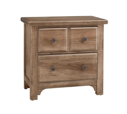 Vaughan Bassett - Cool Farmhouse - Night Stand - 2 Drwr - Natural - 800-227  view 1