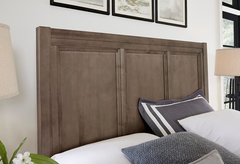 Vaughan Bassett - Cool Farmhouse - Queen Panel Bed - Grey - 801-557-755-922  view 2