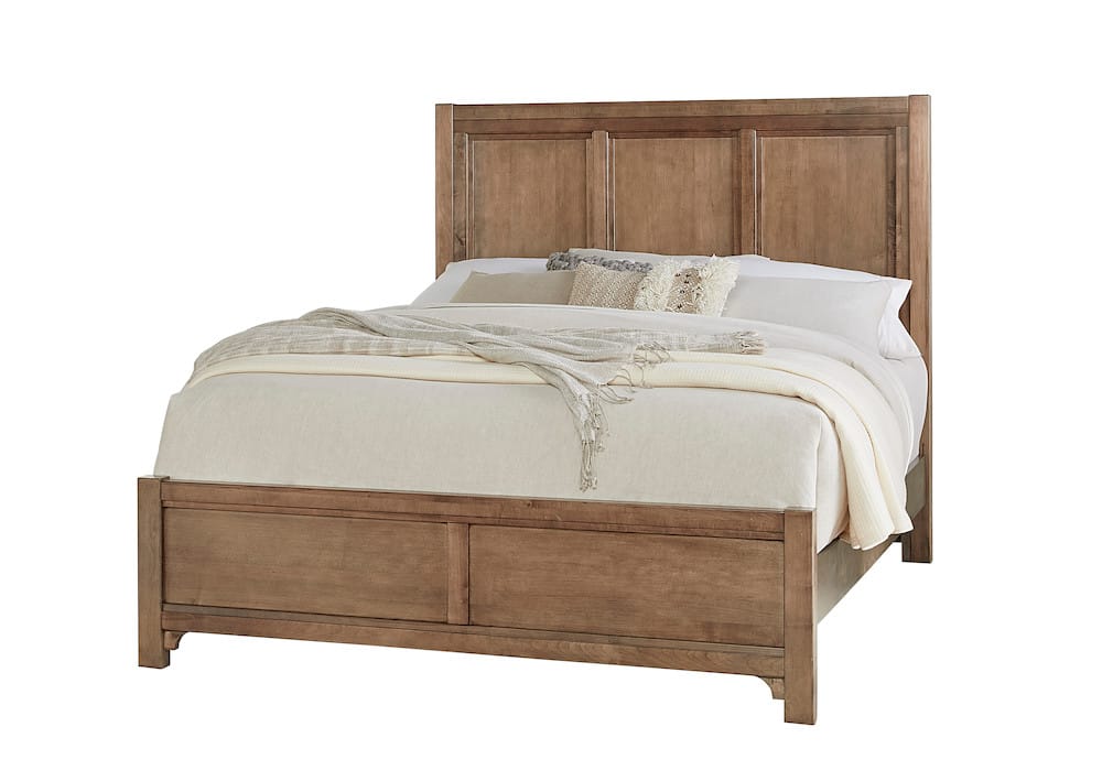 Vaughan Bassett - Cool Farmhouse - Queen Panel Bed - Natural - 800-557-755-922  view 1