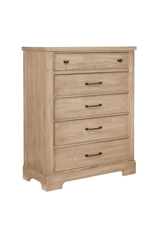 Vaughan Bassett - Cool Rustic - Chest - 5 Drwr - Clear Maple - 176-115  view 1