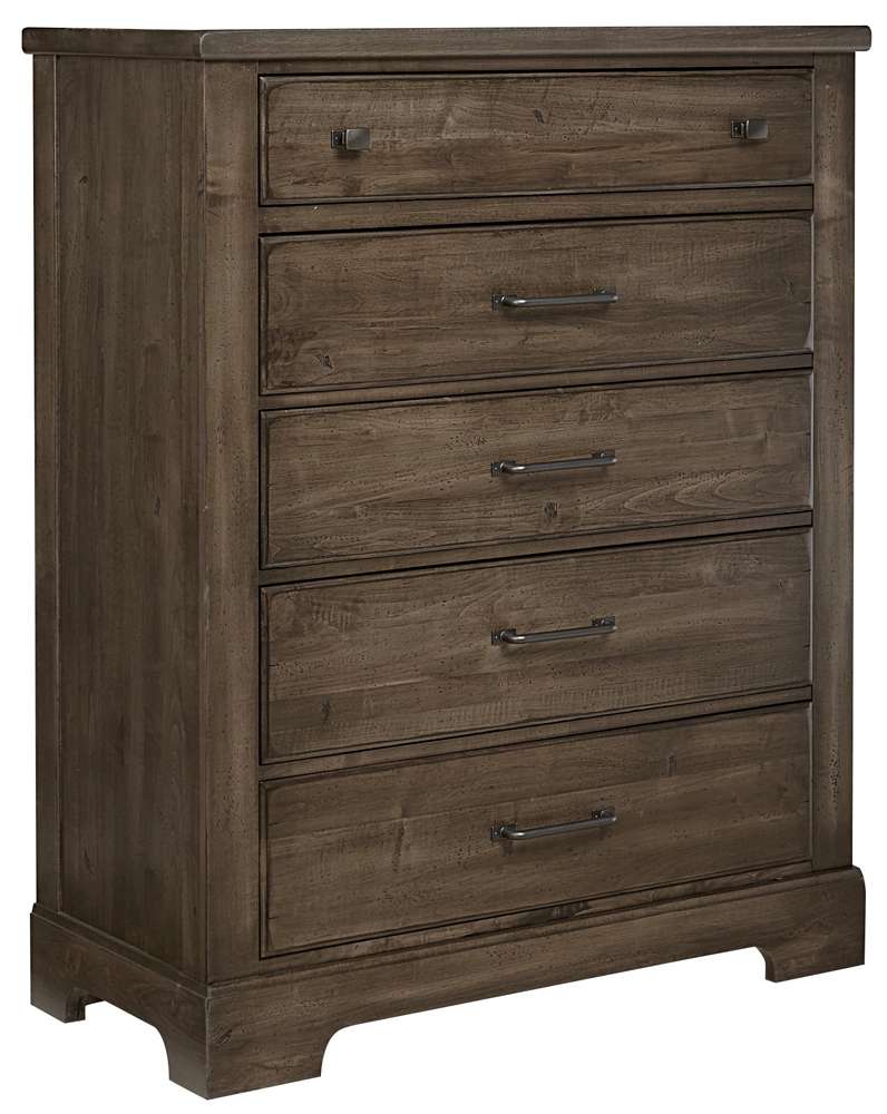 Vaughan Bassett - Cool Rustic Chest with 5 Drawers in Mink - 170-115 veiw 1