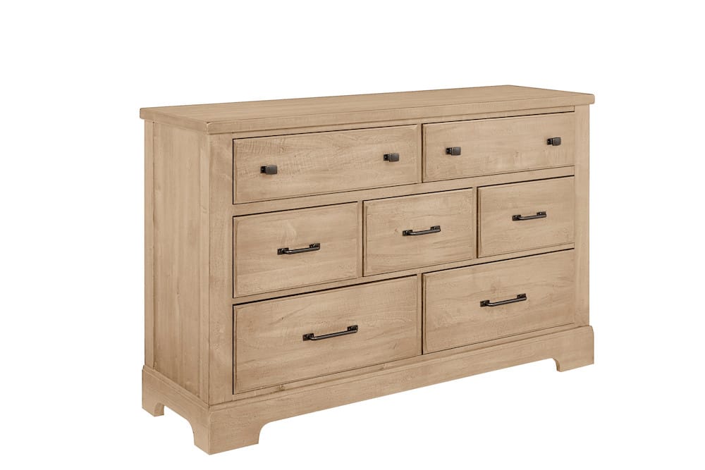Vaughan Bassett - Cool Rustic - Dresser - 7 Drwr - Clear Maple - 176-002  view 1