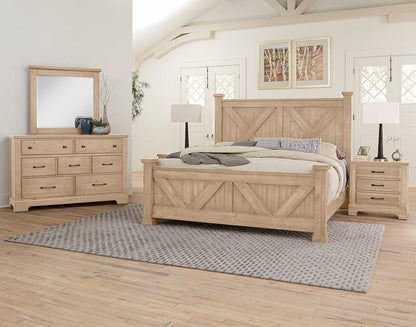 Vaughan Bassett - Cool Rustic - Dresser - 7 Drwr - Clear Maple - 176-002  view 2