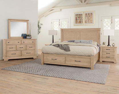 Vaughan Bassett - Cool Rustic - Dresser - 7 Drwr - Clear Maple - 176-002  view 3