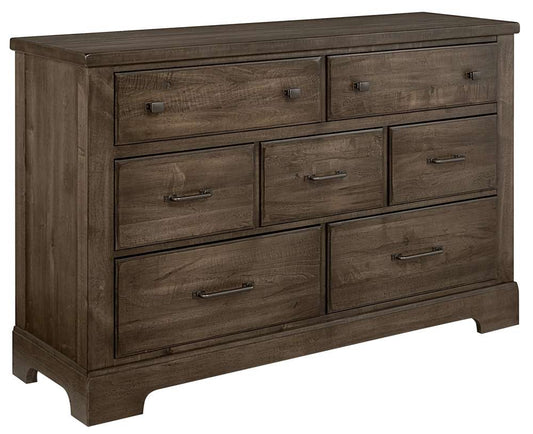 Vaughan Bassett - Cool Rustic Dresser with 7 Drawers in Mink - 170-002 veiw 1