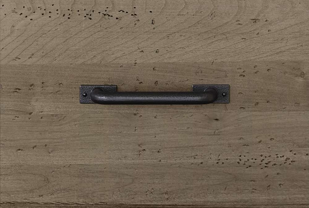 Vaughan Bassett - Cool Rustic Dresser with 7 Drawers in Stone Grey - 172-002 veiw 3