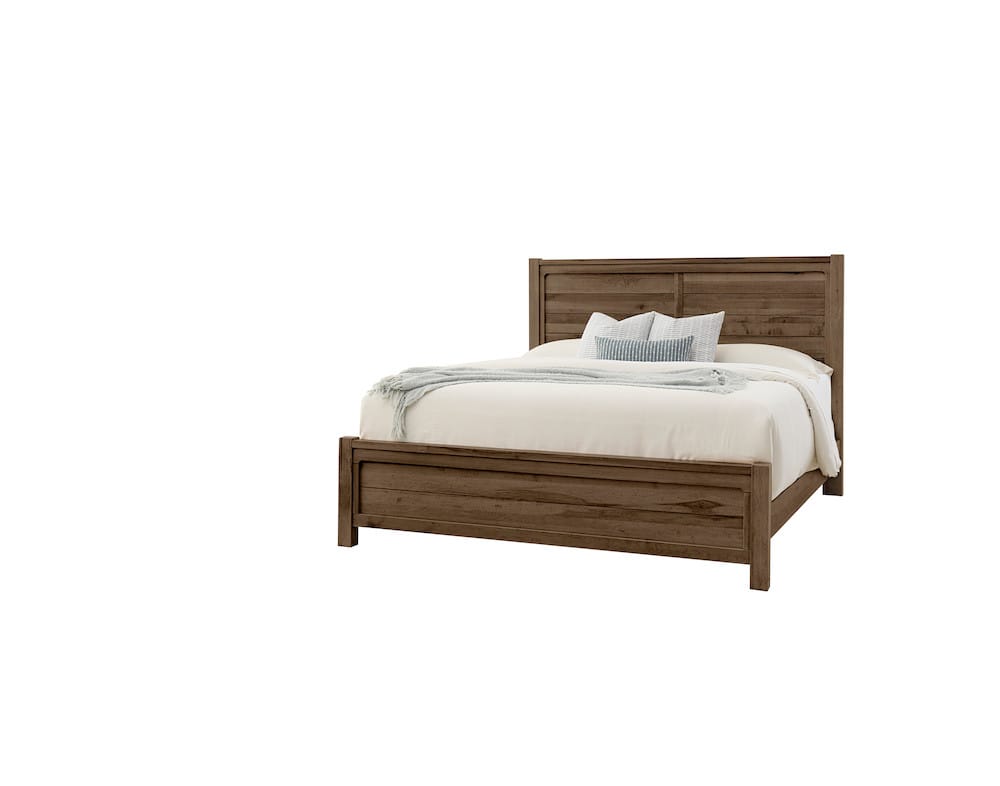 Vaughan Bassett - Cool Rustic - King Plank Bed - Mink - 170-668-866-933-MS2  view 1