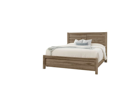 Vaughan Bassett - Cool Rustic - King Plank Bed - Stone Grey - 172-668-866-933-MS2  view 1