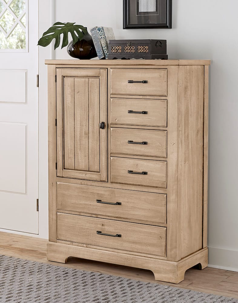 Vaughan Bassett - Cool Rustic - Standing Chest - Clear Maple - 176-117  view 2