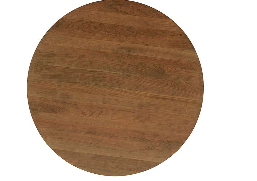 Vaughan Bassett - Crafted Cherry - Artisan and Post 48 Inch Round Table W/ Metal Base - 151-048-200 veiw 3