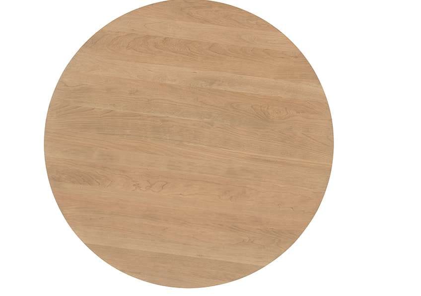 Vaughan Bassett - Crafted Cherry - Artisan and Post 48 Inch Round Table W/ Metal Base - 154-048-200 veiw 3