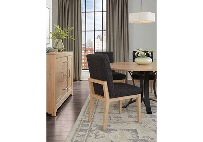 Vaughan Bassett - Crafted Cherry - Artisan and Post 48 Inch Round Table W/ Metal Base - 154-048-200 veiw 7