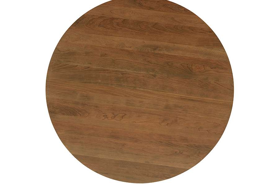 Vaughan Bassett - Crafted Cherry - Artisan and Post 60 Inch Round Table W/ Wood Base - 151-060-160 veiw 3