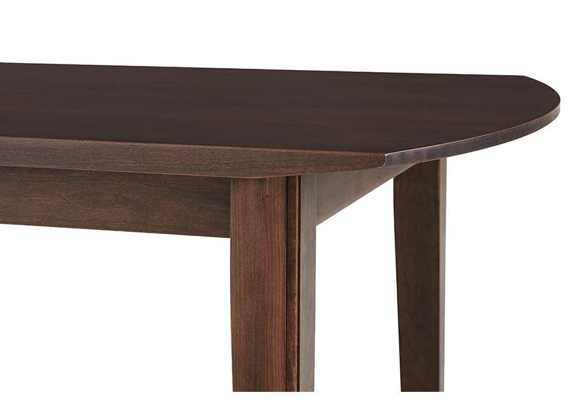 Vaughan Bassett - Crafted Cherry - Artisan and Post 72in Surfboard Table W/ 1 1/4in Top - 150-072 veiw 3