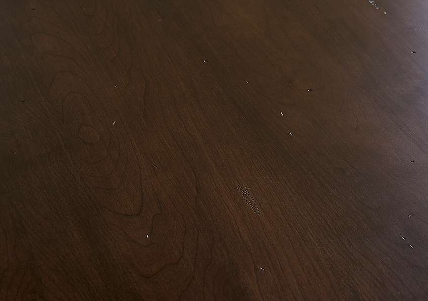 Vaughan Bassett - Crafted Cherry - Artisan and Post 72in Surfboard Table W/ 1 1/4in Top - 150-072 veiw 7