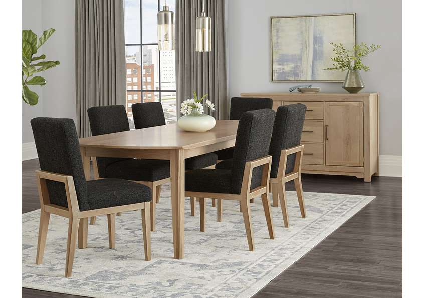 Vaughan Bassett - Crafted Cherry - Artisan and Post 72in Surfboard Table W/ 1 1/4in Top - 154-072 veiw 6