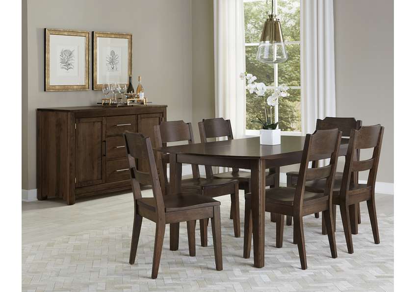 Vaughan Bassett - Crafted Cherry - Artisan and Post 94in Surfboard Table W/ 1 1/4in Top - 150-094 veiw 5