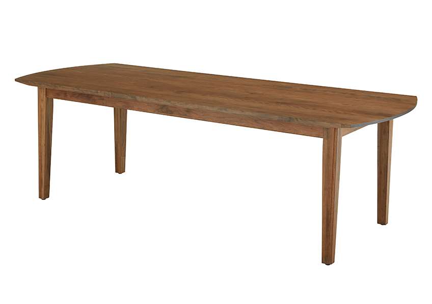 Vaughan Bassett - Crafted Cherry - Artisan and Post 94in Surfboard Table W/ 1 1/4in Top - 151-094 veiw 1
