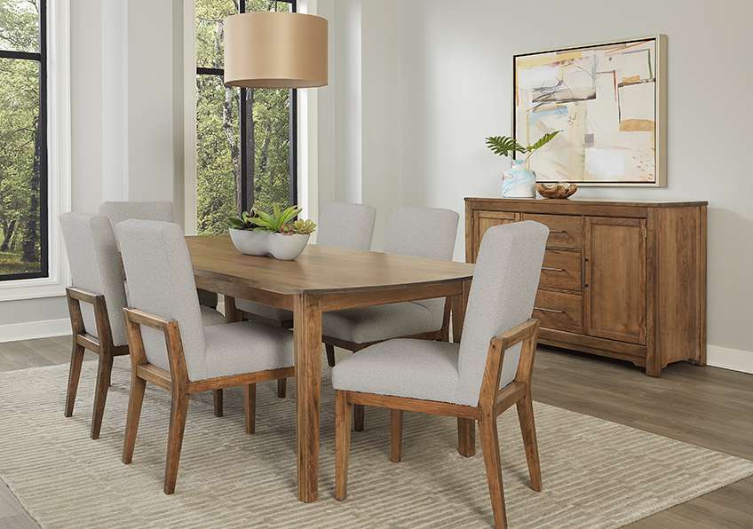 Vaughan Bassett - Crafted Cherry - Artisan and Post 94in Surfboard Table W/ 1 1/4in Top - 151-094 veiw 4