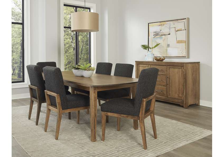 Vaughan Bassett - Crafted Cherry - Artisan and Post 94in Surfboard Table W/ 1 1/4in Top - 151-094 veiw 5