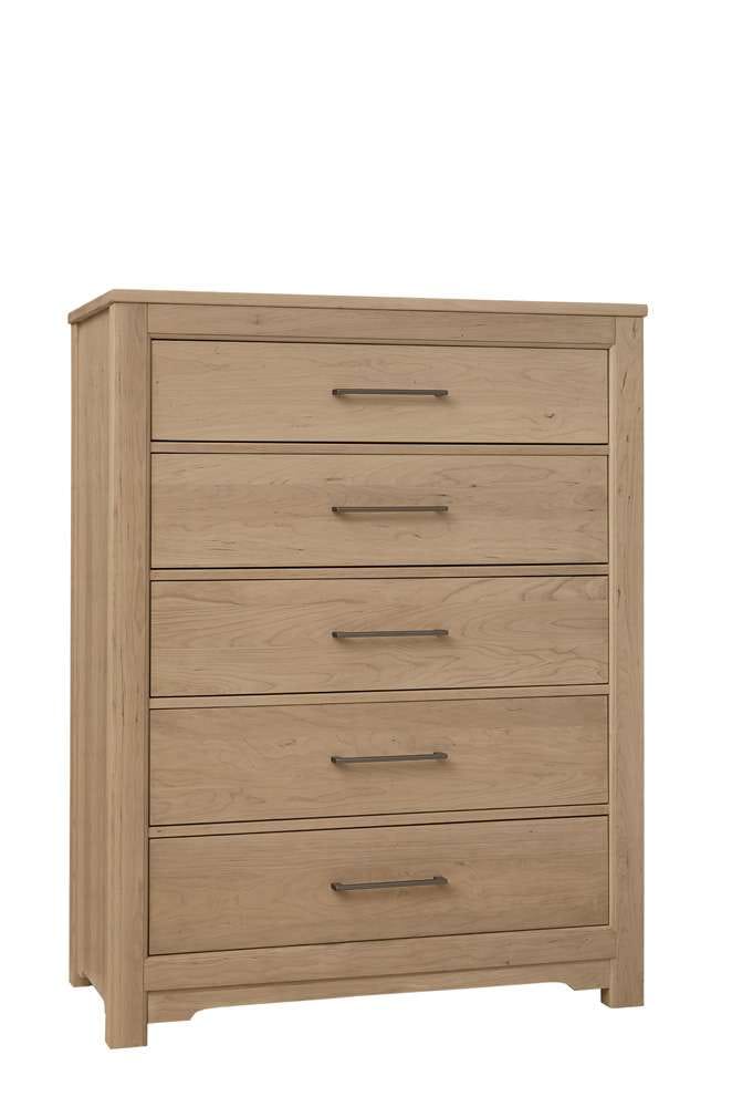 Vaughan Bassett - Crafted Cherry - Artisan and Post Chest With 5 Drawers - 154-115 veiw 2