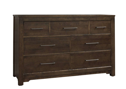 Vaughan Bassett - Crafted Cherry - Artisan and Post Dresser With 7 Drawers - 150-003 veiw 1