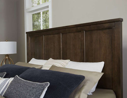 Vaughan Bassett - Crafted Cherry - Artisan and Post King Six Panel Bed - 150-668-866-933-MS2 veiw 4