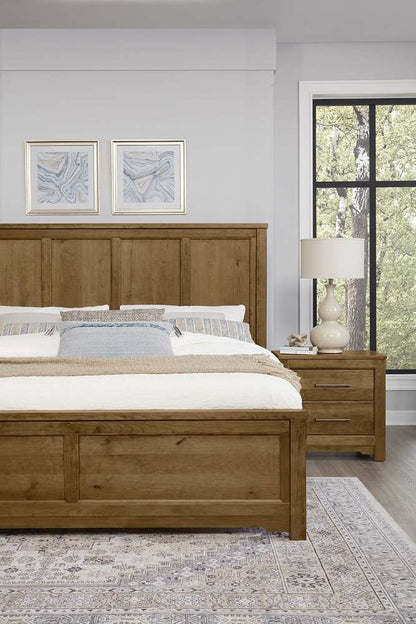 Vaughan Bassett - Crafted Cherry - Artisan and Post King Six Panel Bed - 151-668-866-933-MS2 veiw 2