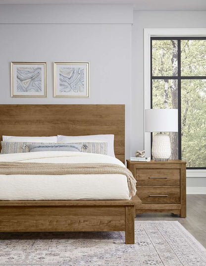 Vaughan Bassett - Crafted Cherry - Artisan and Post King Terrace Bed - 151-669-776-733-MS2 veiw 5