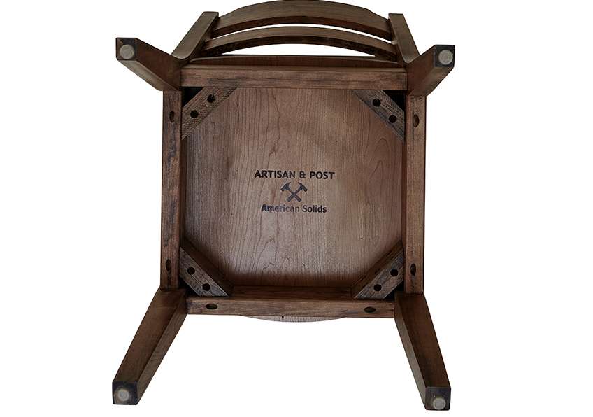Vaughan Bassett - Crafted Cherry - Artisan and Post Ladderback Side Chair (Set of 2) - 150-010 veiw 6