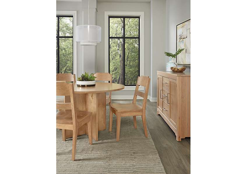 Vaughan Bassett - Crafted Cherry - Artisan and Post Ladderback Side Chair (Set of 2) - 154-010 veiw 4