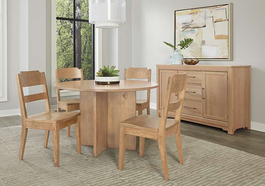 Vaughan Bassett - Crafted Cherry - Artisan and Post Ladderback Side Chair (Set of 2) - 154-010 veiw 5