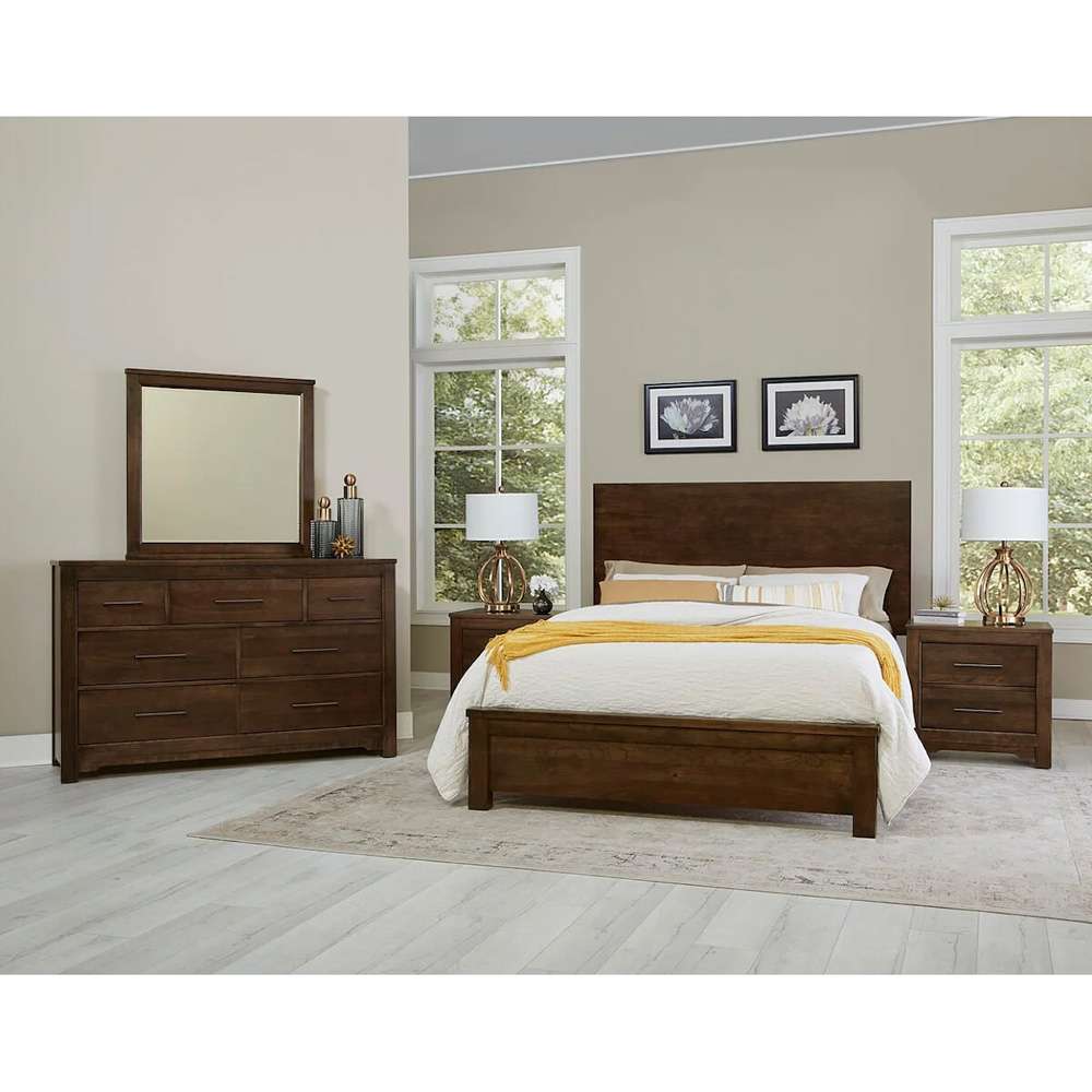 Vaughan Bassett - Crafted Cherry - Artisan and Post Landscape Mirror - 150-447 veiw 2