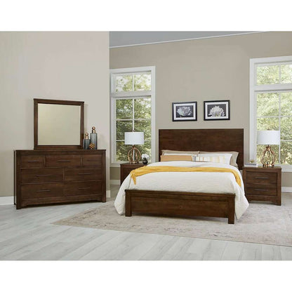 Vaughan Bassett - Crafted Cherry - Artisan and Post Landscape Mirror - 150-447 veiw 2