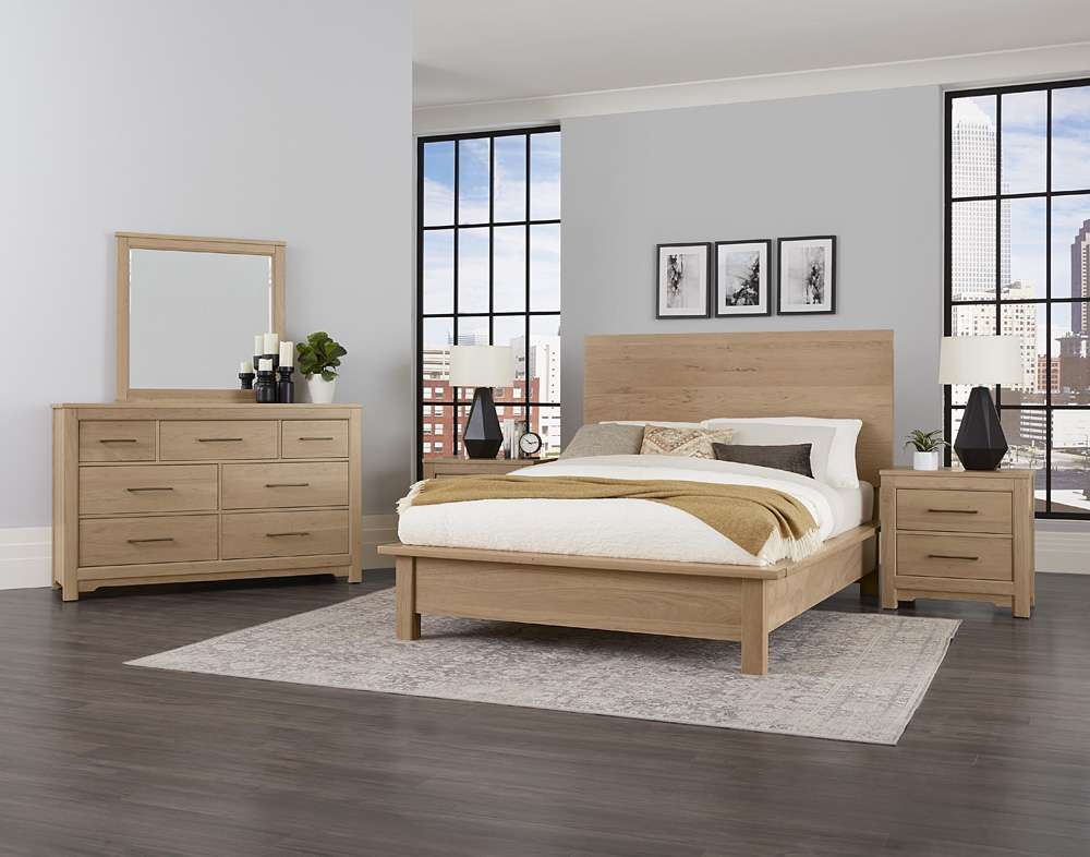 Vaughan Bassett - Crafted Cherry - Artisan and Post Landscape Mirror - 154-447 veiw 5