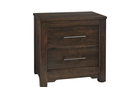 Vaughan Bassett - Crafted Cherry - Artisan and Post Night Stand With 2 Drawers - 150-227 veiw 1