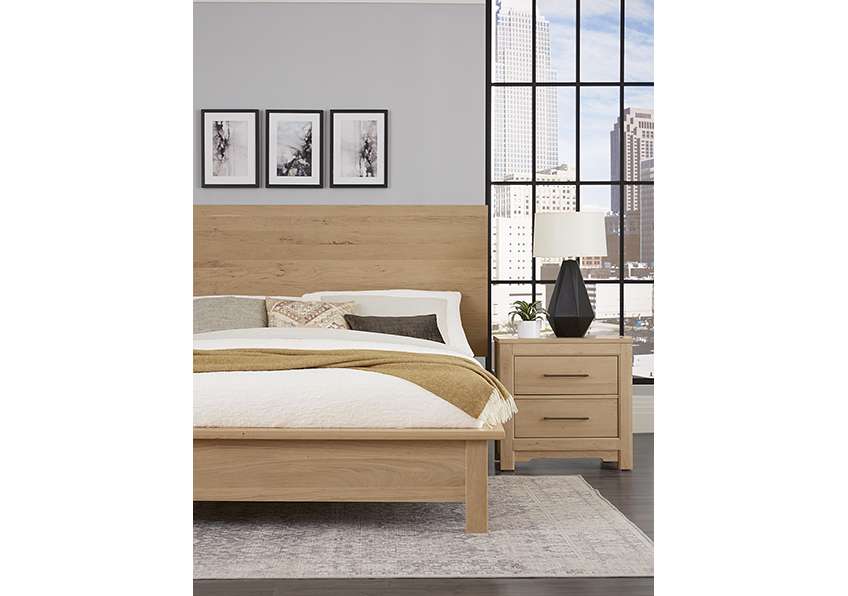 Vaughan Bassett - Crafted Cherry - Artisan and Post Night Stand With 2 Drawers - 154-227 veiw 7