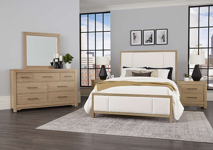 Vaughan Bassett - Crafted Cherry - Artisan and Post Night Stand With 2 Drawers - 154-227 veiw 8