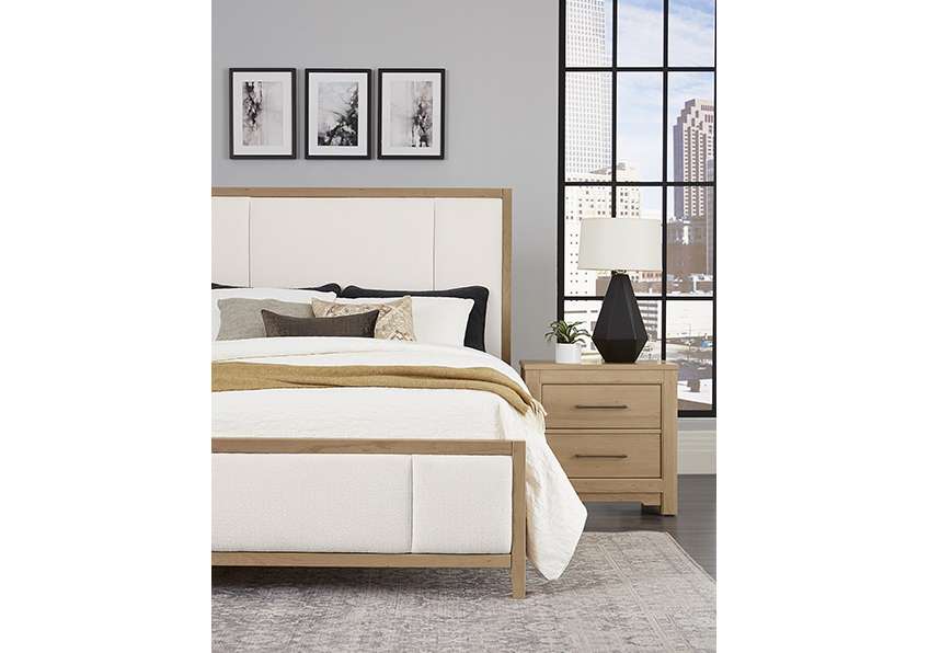 Vaughan Bassett - Crafted Cherry - Artisan and Post Night Stand With 2 Drawers - 154-227 veiw 9