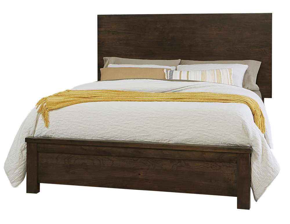 Vaughan Bassett - Crafted Cherry - Artisan and Post Queen Plank Bed - 150-559-955-922 veiw 1