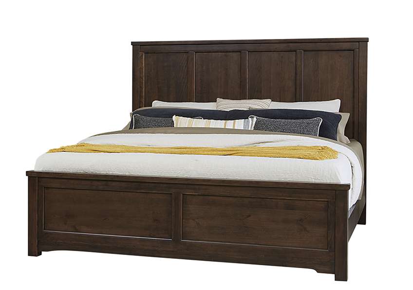Vaughan Bassett - Crafted Cherry - Artisan and Post Queen Six Panel Bed - 150-558-855-922 veiw 1