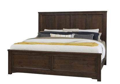 Vaughan Bassett - Crafted Cherry - Artisan and Post Queen Six Panel Bed - 150-558-855-922 veiw 1