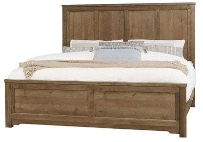 Vaughan Bassett - Crafted Cherry - Artisan and Post Queen Six Panel Bed - 151-558-855-922 veiw 1