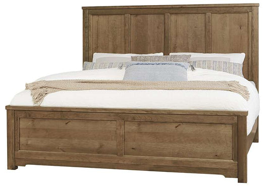 Vaughan Bassett - Crafted Cherry - Artisan and Post Queen Six Panel Bed - 151-558-855-922 veiw 1