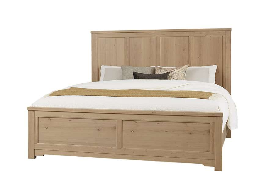 Vaughan Bassett - Crafted Cherry - Artisan and Post Queen Six Panel Bed - 154-558-855-922 veiw 1