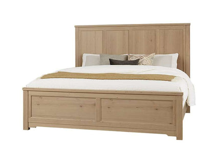 Vaughan Bassett - Crafted Cherry - Artisan and Post Queen Six Panel Bed - 154-558-855-922 veiw 1